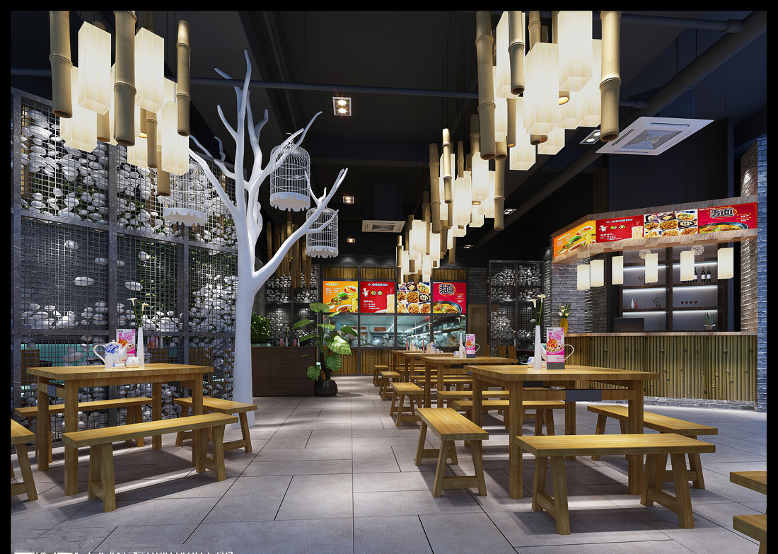 面館裝修 拉面館裝修設(shè)計
